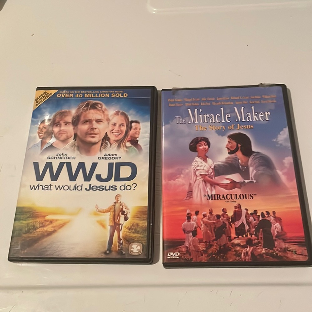 Christian DVDs what would Jesus do? American make in the story of Jesus